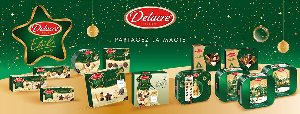 Avec Delacre, partagez la magie des fêtes !